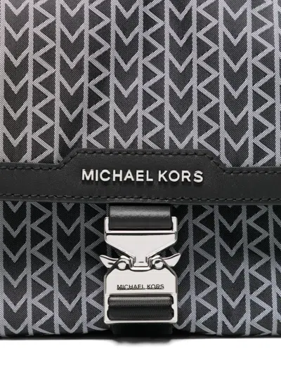 Michael Kors Eli Messenger Bag In Black