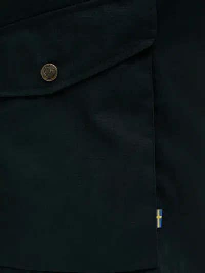 Fjall Raven Patch-pocket Shorts In Black