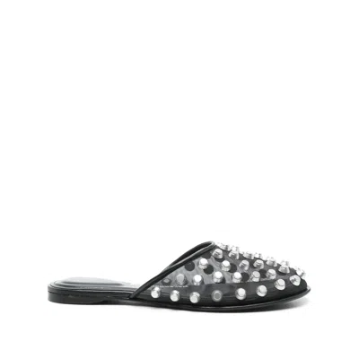 Alexander Wang Rhodes Slippers In Black