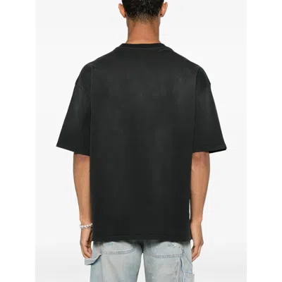 Amiri Mens Black Crystal-embellished Sinners Cotton-jersey T-shirt Xl