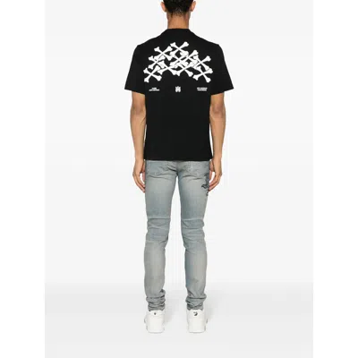 Amiri Tshirt Con Logo In Black