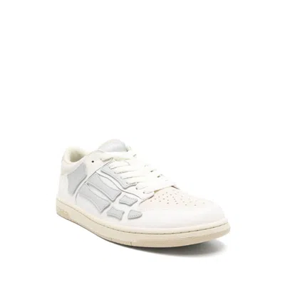 Amiri Men's Skeleton Top Low Sneakers In Animal Print