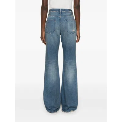 Ann Demeulemeester Jeans With Belt Loops In Blue