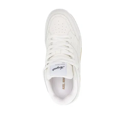 Axel Arigato Perforated Round Toe Sneaker With Recycled Dustbag In White