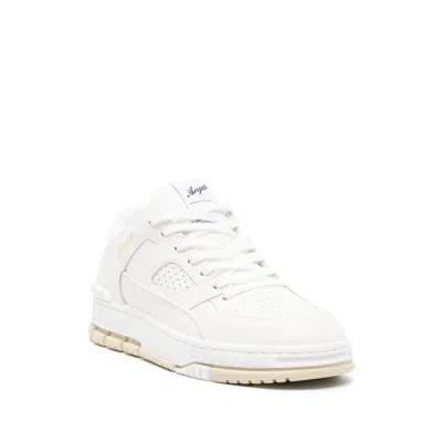 Axel Arigato Perforated Round Toe Sneaker With Recycled Dustbag In White