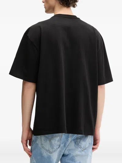 Fiorucci Logo-print T-shirt In Black