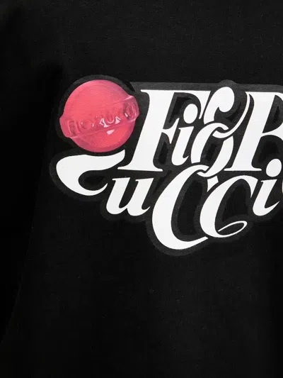 Fiorucci Logo-print T-shirt In Black