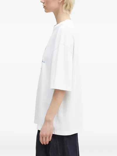 Fiorucci Cupid-print T-shirt In White