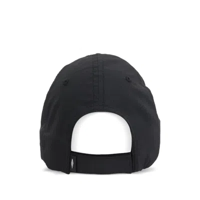 Balenciaga Embroidered Logo Baseball Cap In Black