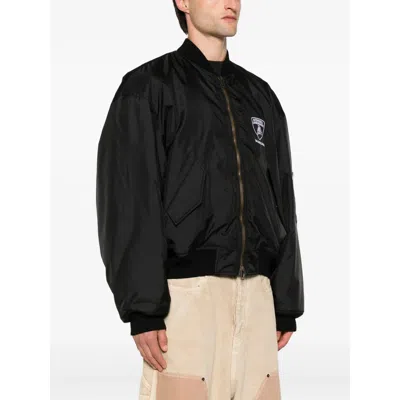 Balenciaga X Automobili Lamborghini Bomber Jacket In Black