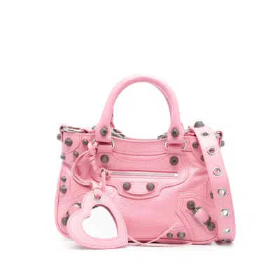 Balenciaga Borsa Tote Neo Cagole Piccola In Pink