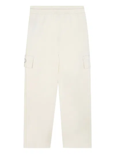 Michael Kors Cargo Track Pants In White
