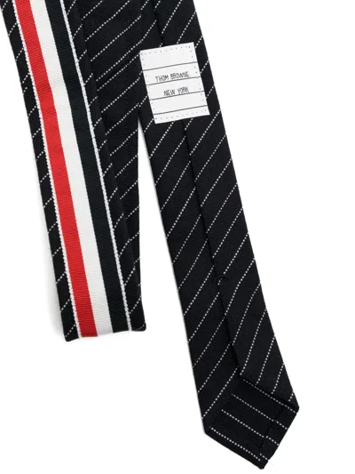 Thom Browne Classic Tie In Blue