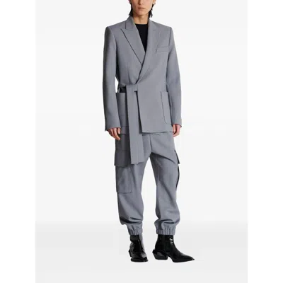 Balmain Black Crewneck T-shirt With Logo Print In Cotton Man