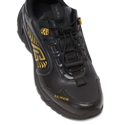 Balmain 'cosmic Dust' Sneakers In Black