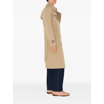 Burberry Long Kensington Heritage Trench Coat In Neutral