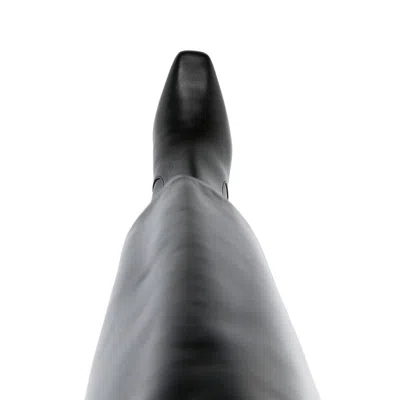 Chloé High Heel Knee-high Square Toe Boot In Multi