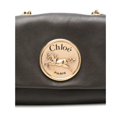 Chloé Heritage Crossbody Bag In Black