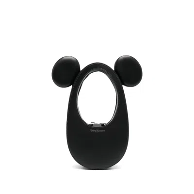 Coperni Mickey Mini Swipe Purse In Black