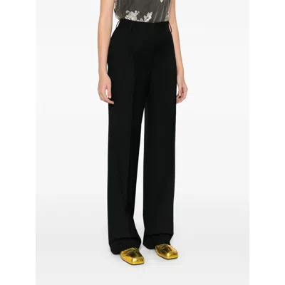 Dries Van Noten Pants Black In Black
