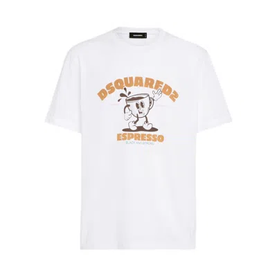 Dsquared2 Camiseta - Blanco In White