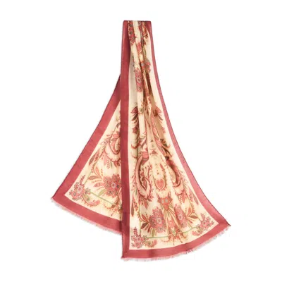 Etro Paisley Patterned Scarf In Multi