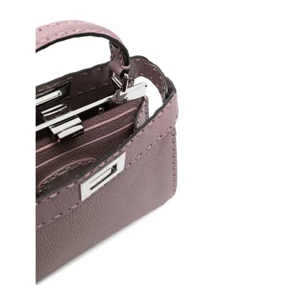 Fendi Women Peekaboo Selleria In Purple
