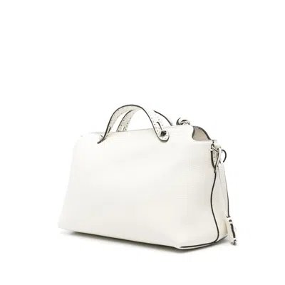 Fendi Medium By The Way Selleria Bag In White