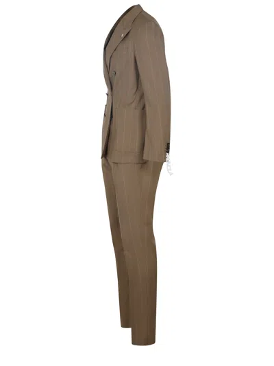 Manuel Ritz Dresses In Brown