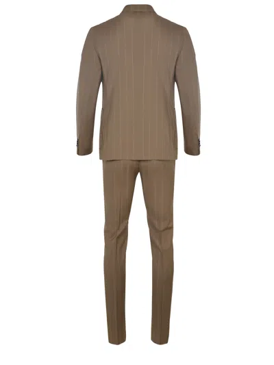 Manuel Ritz Dresses In Brown
