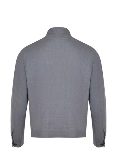 Manuel Ritz Jacket In Gray