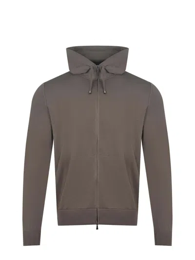 Filippo De Laurentis Sweatshirt By Filippo De Laurentiis In Brown