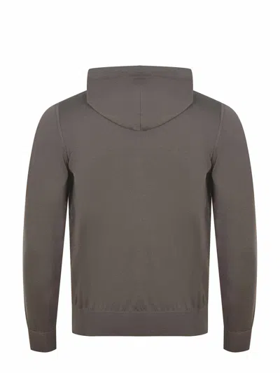 Filippo De Laurentis Sweatshirt By Filippo De Laurentiis In Brown