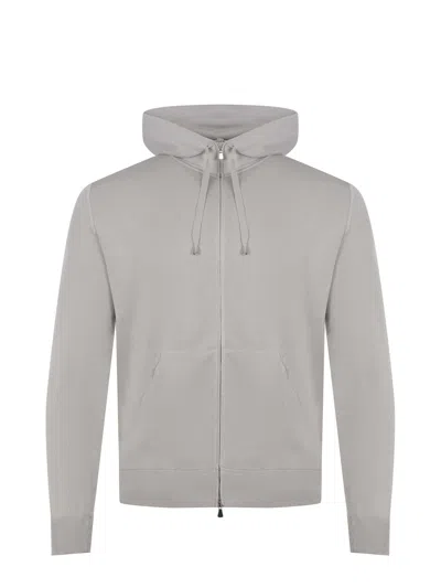 Filippo De Laurentis Felpa Filippo De Laurentiis Made From Cotton In Gray