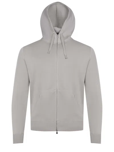 Filippo De Laurentis Felpa Filippo De Laurentiis Made From Cotton In Gray
