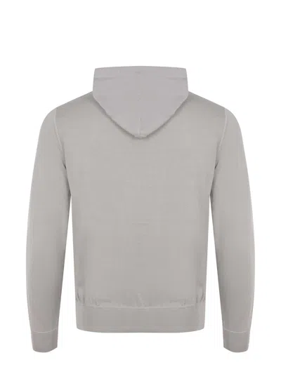 Filippo De Laurentis Felpa Filippo De Laurentiis Made From Cotton In Gray