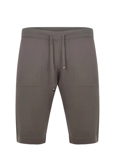 Filippo De Laurentis Shorts By Filippo De Laurentiis In Brown