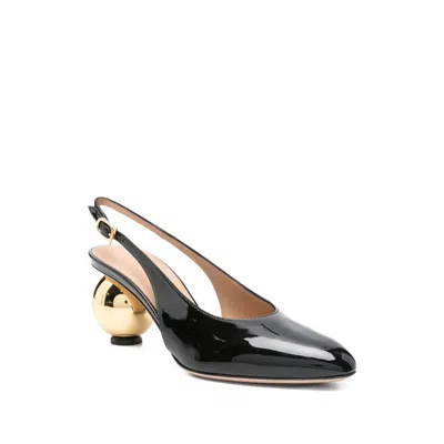 Ferragamo Detailed Archive Heel 01k4437848791c Nerobiscotto In Black