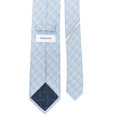 Ferragamo Tie In Neutral