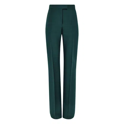 Ferragamo Pant In Green