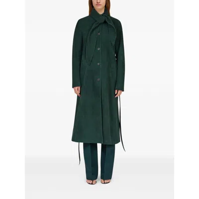 Ferragamo Pant In Green