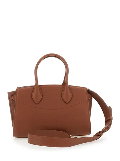 Ferragamo Mittelgrosse Soft Studio Tasche In Multi