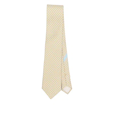 Ferragamo Tie In Neutral