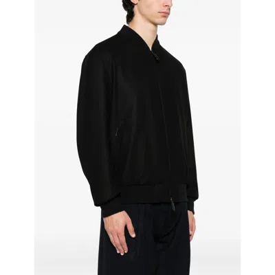 Giorgio Armani Outerwear In Black
