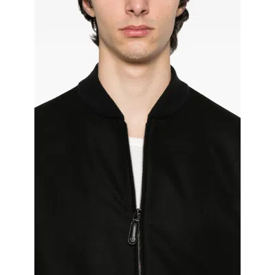 Giorgio Armani Outerwear In Black