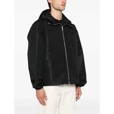 Givenchy Zip-up Hooded Jacket In Black