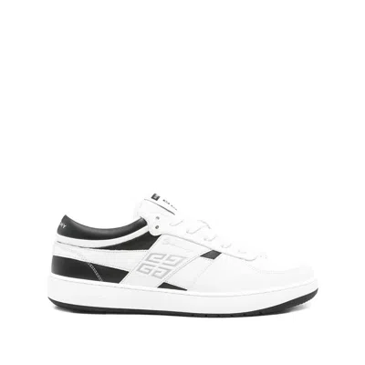 Givenchy G Move Low-top Leather Sneakers In White