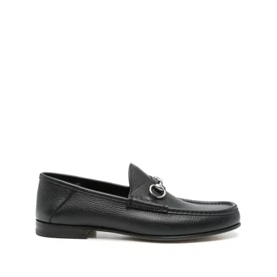 Gucci Men Horsebit Moccasin 1953 In Black