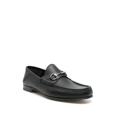 Gucci Men Horsebit Moccasin 1953 In Black