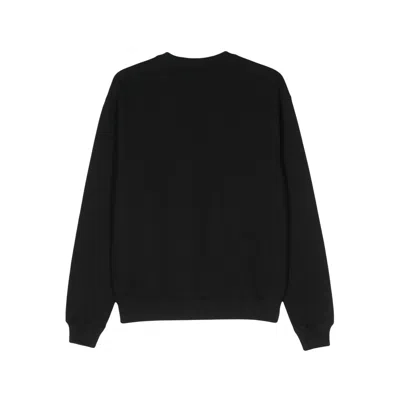 Gucci Mens Black Mc Graphic-print Crewneck Cotton Sweatshirt